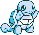 #007 Squirtle sprite Amarillo