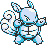 #008 Wartortle sprite Amarillo
