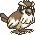 #016 Pidgey sprite Amarillo