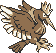 #022 Fearow sprite Amarillo