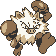 #057 Primeape sprite Amarillo