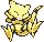 #063 Abra sprite Amarillo