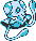 #072 Tentacool sprite Amarillo