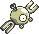 #081 Magnemite sprite Amarillo