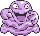 #088 Grimer sprite Amarillo