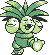 #103 Exeggutor sprite Amarillo