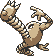 #106 Hitmonlee sprite Amarillo