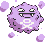 #109 Koffing sprite Amarillo