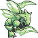 #123 Scyther sprite Amarillo