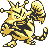 #125 Electabuzz sprite Amarillo