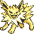 #135 Jolteon sprite Amarillo