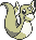 #147 Dratini sprite Amarillo
