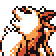 #059 Arcanine sprite Posterior