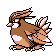 #017 Pidgeotto sprite Rojo / Azul