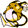#026 Raichu sprite Rojo / Azul