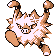 #057 Primeape sprite Rojo / Azul