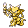 #064 Kadabra sprite Rojo / Azul