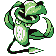 #071 Victreebel sprite Rojo / Azul