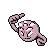 #074 Geodude sprite Rojo / Azul
