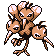 #085 Dodrio sprite Rojo / Azul