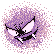 #092 Gastly sprite Rojo / Azul