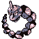 #095 Onix sprite Rojo / Azul