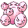 #102 Exeggcute sprite Rojo / Azul