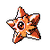 #120 Staryu sprite Rojo / Azul