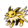 #135 Jolteon sprite Rojo / Azul