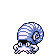 #138 Omanyte sprite Rojo / Azul