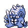 #139 Omastar sprite Rojo / Azul