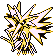 #145 Zapdos sprite Rojo / Azul