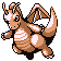 #149 Dragonite sprite Rojo / Azul