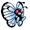#012 Butterfree sprite Cristal