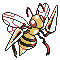 #015 Beedrill sprite Cristal