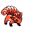 #037 Vulpix sprite Cristal