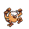 #056 Mankey sprite Cristal