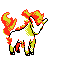 #077 Ponyta sprite Cristal