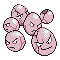 #102 Exeggcute sprite Cristal