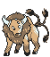 #128 Tauros sprite Cristal