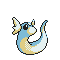 #147 Dratini sprite Cristal