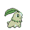 #152 Chikorita sprite Cristal