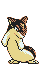 #156 Quilava sprite Cristal