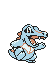 #158 Totodile sprite Cristal
