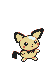#172 Pichu sprite Cristal