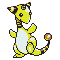 #181 Ampharos sprite Cristal