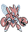 #212 Scizor sprite Cristal