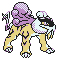 #243 Raikou sprite Cristal