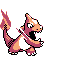 #005 Charmeleon sprite Cristal Shiny