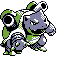 #009 Blastoise sprite Cristal Shiny